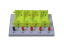 电磁学仪器-四联电池盒（MS303.7-1）